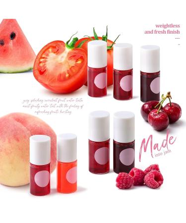 Lip Tint Stain Set - Long Lasting Waterproof Lightweight Non-Sticky & Transfer-Proof Lip Gloss for All-Day Wear - Buy Online on SooperMarket.com