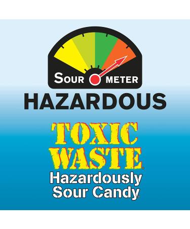 Toxic Waste 3-Pack Original Yellow Drums Assorted Sour Candy - 5 Flavors Apple, Watermelon, Lemon, Blue Raspberry, Black Cherry 1.7oz - Buy Online on SooperMarket.com