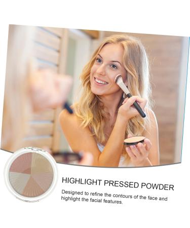 Mikinona 1 Box Highlight Powder Highlighter Compact Powder Highlighting Highlighter Cream Plastic Shell - Buy Online on SooperMarket.com