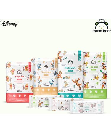 Mama Bear Disney Ultra Dry Diapers Size 4 (8-14 kg) - 84 Count | Premium Quality Diapers for Your Baby - International Shipping Available - Buy Online on SooperMarket.com