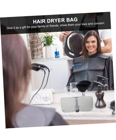 KALLORY Curling Iron Storage Bag Volume Rollers for Hair Curling Iron Dryer Bag Curling Iron Carrying Bag Pu - Buy Online on SooperMarket.com