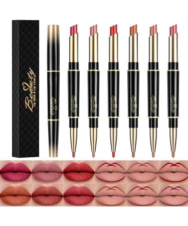 Waterproof Matte Lip Liner Pencil - Long-Lasting Makeup Cosmetics (#02) - Buy Online on SooperMarket.com