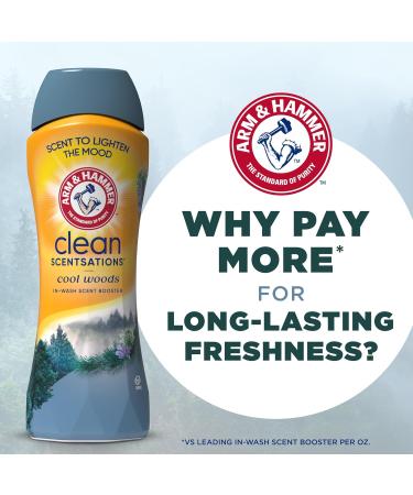 Shop Arm & Hammer In-Wash Scent Booster - Cool Woods 24oz | Enhance Your Laundry with Long-Lasting Freshness | International Shipping Available - Buy Online on SooperMarket.com