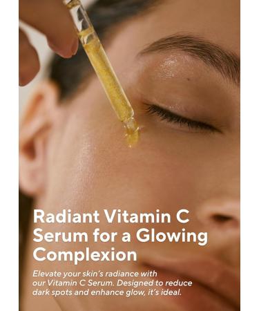 AROMATICA Glow Vita C Toning Serum - Orange & Neroli | Vitamin C Serum for Sensitive Skin | 30ml | Boost Radiance & Hydration - Buy Online on SooperMarket.com