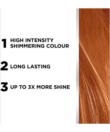 L'Or al Paris Colorista Permanent Gel Hair Dye - Copper | Long-Lasting Vibrant Color with High-Intensity Hues for Up to 3x More Shine - Buy Online on SooperMarket.com