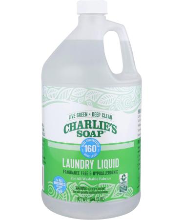 Charlie s Soap HE Hypoallergenic Liquid Laundry Detergent with Pump - 1 Gallon | Eco-Friendly International Shipping - Buy Online on SooperMarket.com