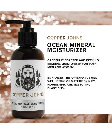 Ocean Mineral Moisturizer | Age-Defying Lotion for All Ages | 92+ Ionic Sea Minerals | Hydrating & Lightly Scented | 4oz - International Shipping Available - Buy Online on SooperMarket.com