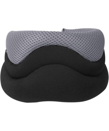 Buy HMLTD Soft Neck Support Pillow | Sponge Neck Relief Wrap for Sleeping & Travel | Unisex Collarage Gray - Buy Online on SooperMarket.com