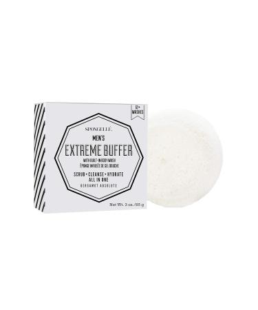 Spongelle Men Extreme Safety Mini 85g - Premium Body Wash & Exfoliator | International Shipping Available - Buy Online on SooperMarket.com