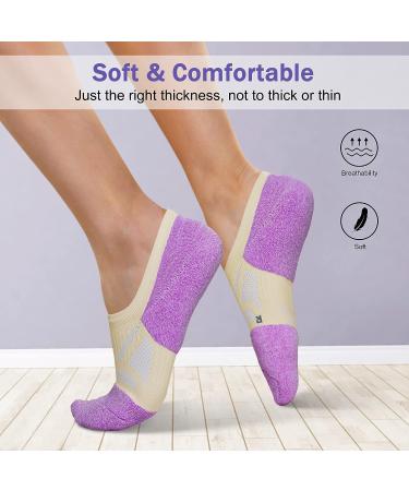 THATISHE No Show Women's Athletic Cushioned Running Socks - 5 Pairs, Medium - Buy Online on SooperMarket.com