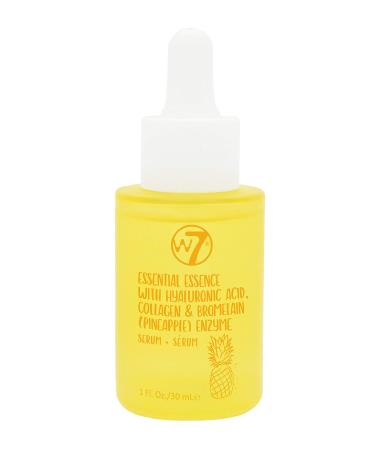 W7 Essential Essence Face Serum - Hyaluronic Acid & Pineapple Extract Facial Serum - Rejuvenating & Protecting Skin