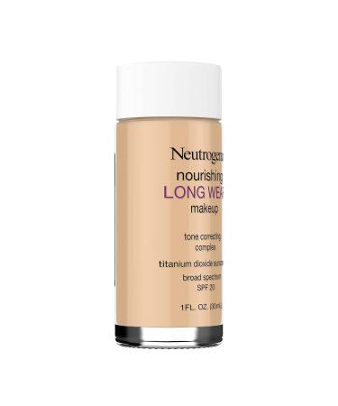 Neutrogena Nourishing Long Wear Liquid Foundation SPF 20 - Tone Even with Antioxidants & Vitamins | 85 Honey - International Shipping Available - Buy Online on SooperMarket.com