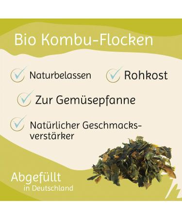 Buy Algae Shop Bio Kombu Flakes 100g | Edible Algae for Dashi | Raw Vegan Flakes | Atlantic Source | International Shipping - Buy Online on SooperMarket.com