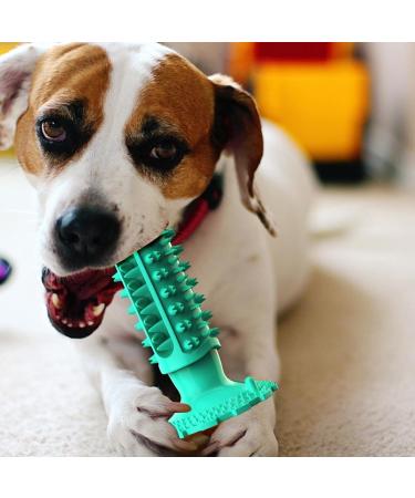 Shenrongtong Dog Toys for Teeth Grinding | Conical Tooth Care for Puppies | Classic Sound Dog Toothbrush (Lake Blue) | Veterinary & Animal Shop Essential - Buy Online on SooperMarket.com