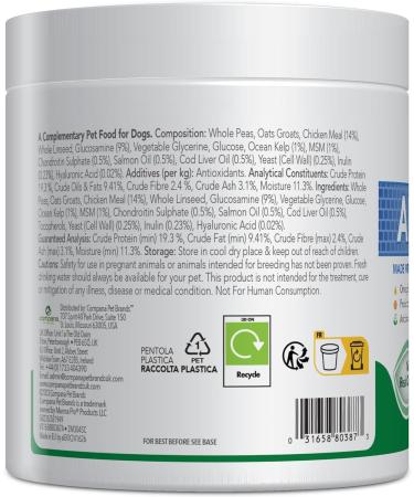 Vets Best Daily Soft Chews for Adult Dogs - 180 Chews | Premium Dog Supplements - International Shipping Available - Buy Online on SooperMarket.com