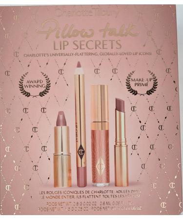 Charlotte Tilbury Pillow Talk Lip Secrets - Lip Cheat Matte Revolution Collagen Lip Bath Charlotte's Jewel Lips