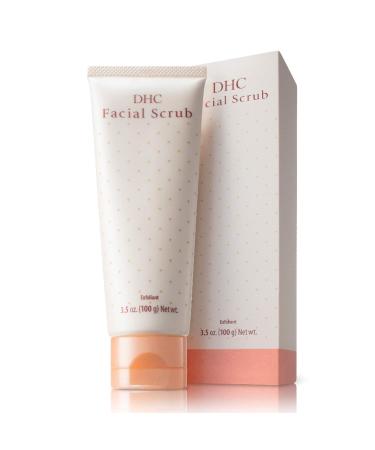 DHC Facial Scrub - Gentle Exfoliating Microbead-Free Cleanser for All Skin Types | Smooth Hydrating Complexion | 3.5 oz - Buy Online on SooperMarket.com