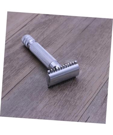 Premium Stainless Steel Safety Razor for Men - Eco-Friendly Wood Handle | Best Shaving Experience - Buy Online on SooperMarket.com