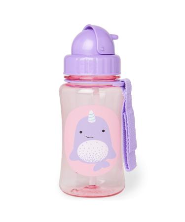 Skip Hop Toddler Sippy Cup with Straw  Zoo Straw Bottle  Narwhal
