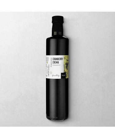 WAJOS Cranberry Crema with Aceto Balsamico di Modena - 500 ml Vinegar Preparation (3% Acid) | International Shipping Available - Buy Online on SooperMarket.com