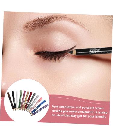 Beavorty 36 Pcs Pearlescent Eyeshadow Pencil Waterproof Eyeliner Pencil Creamy Eyeshadow Pencil Powder 12.5X0.5cmx3pcs Assorted Colorx3pcs - Buy Online on SooperMarket.com