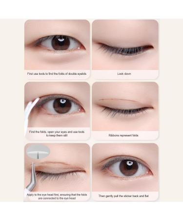 Veeteah Eyelid Tape for Hooded Eyes Invisible | Waterproof Droopy Eyelid Lifter Waterproof Eyelid Tape - Professional Droopy Eyelid Solution Comfortable Eye Lid Contour Stickers for Natural Look - Buy Online on SooperMarket.com