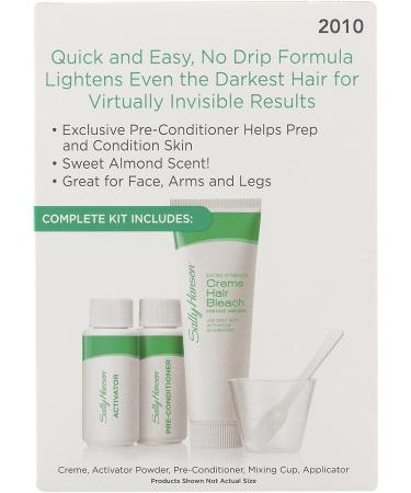 Sally Hansen Extra Strength Creme Hair Bleach Kit - Fast & Effective Hair Lightening | Buy Internationally - Buy Online on SooperMarket.com