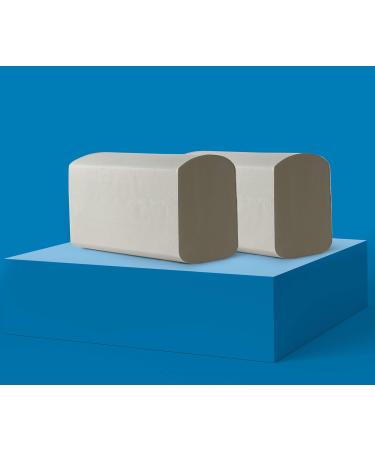 Buy AmazonCommercial Interfold-Vfold Recycling Paper Towels - 5000 Pieces 20 Packs - Eco-Friendly 1-Layer Brown Towels for International Shipping - Buy Online on SooperMarket.com