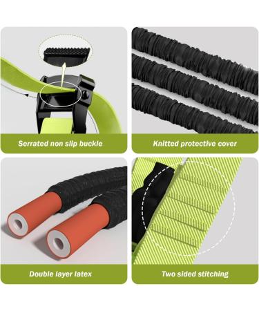 Pull Up Assistance Bands - Elastic Adjustable Resistance Band for Chin Up & Muscle Training | Heavy Duty Anti-Slip Exercise Equipment (Green - Buy Online on SooperMarket.com