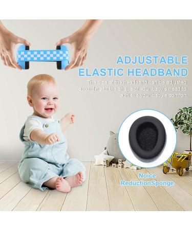 CUIFULI Kids Noise Reduction Earmuffs - Blue, for Babies & Toddlers 12-36 Months - Buy Online on SooperMarket.com