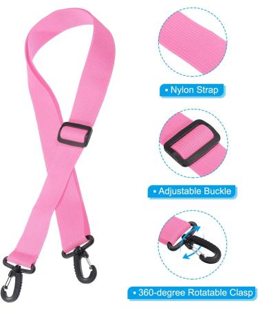 Buy PATICIL Adjustable 150cm Ski Rack Belt - 2 Pack Snowboard Shoe Straps for Ski Boots & Ice Skates - Pink Rose 3.8cm - Buy Online on SooperMarket.com