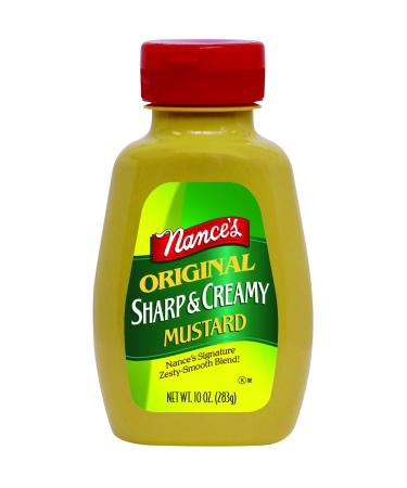 Nance's Mustard Sharp & Creamy, 10-ounces (Pack of6)