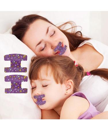 Anti Snoring Patch & Mouth Strips for Better Breathing | Purple One Size - Buy Online on SooperMarket.com