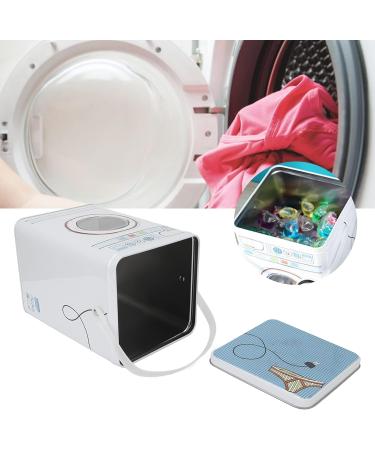 Large Capacity Laundry Powder Detergent Container the Washing Machine Design Metal Powder Box for Storing Washing Tablets Blue - Buy Online on SooperMarket.com