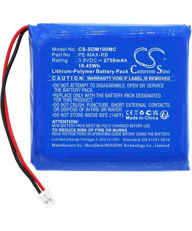 Battery Replacement for PatrolEyes PE-Edge PE-MAX & PE-MAX-RB | International Shipping Available - Buy Online on SooperMarket.com