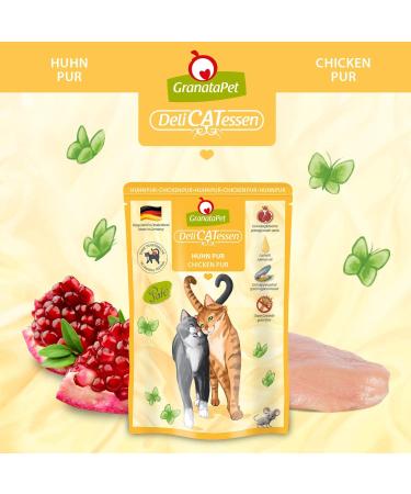 Granapet Delicatessen Chicken Wet Cat Food - Grain Free No Sugar Additives High Meat Content 6 x 85g Pack - Buy Online on SooperMarket.com
