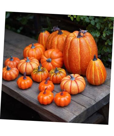 Warmhm 8pcs Halloween Decor Home Decor Autumn Decor Artificial Pumpkins Decor Photo Props Fall Photo Shoot Props Simulation Pumpkin Decor Scene Layout Adorn Ornaments Foam Cupboard - Buy Online on SooperMarket.com