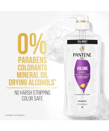 Pantene Volume & Body Twin Pack Shampoo + Hair Treatment for Fine Color-Treated Hair - Buy Online on SooperMarket.com
