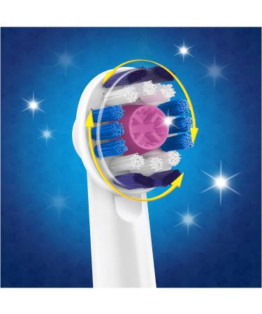 Oral-B Braun 3D White Electric Toothbrush Replacement Head - Pack of 3 Refill Brushes - Buy Online on SooperMarket.com