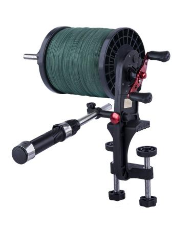 Goture Fishing Line Spooler Winder Machine Reel Spooler Fishing Line Winder Spooler Machine Spooling Station System Fishing Reel Winder Spinning Cast Spincast Trolling Reel Large Capacity