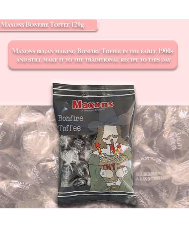 Maxons Bonfire Toffee Bags 120g - Buy Online on SooperMarket.com