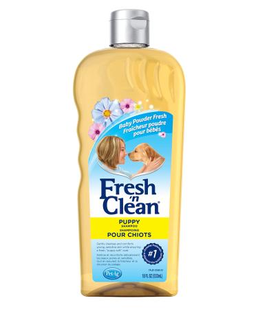 PetAg Fresh 'n Clean Puppy Shampoo - Baby Powder Fresh Scent - For a Soft  Vibrant  & Healthy Coat - 18 fl oz Baby Powder Fresh 18-Ounce