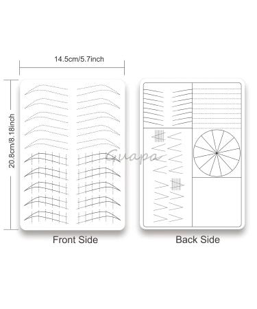 3 Pc Silicone Permanent Makeup Practice Pads for Microblading & Microshading - White Skin with Black Outline - Buy Online on SooperMarket.com