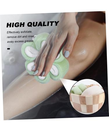 6-Piece Bathroom Set | Scrubbing Balls & Bathing Tools | Shower Supplies for Ultimate Clean - Buy Online on SooperMarket.com