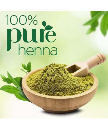 LOGY Nupur 100% Pure Henna Powder for Hair Colour (Mehandi) | for Hair Hands & Feet (150g) - Buy Online on SooperMarket.com