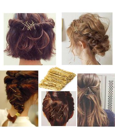 Laicky 200 Count Blond Hairpins for Women & Girls - Invisible Wave Hair Clips in Box | Bulk Hair Jewelry (5.2cm) - Buy Online on SooperMarket.com