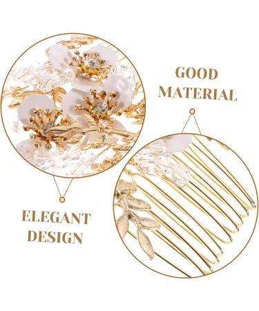 ABOOFAN Hair Combs for Women Decorative Hair Comb Wedding Hair Combs for Wedding Fairy Jewelry for Women Wedding Hair Clip Decorative Hair Comb Accessories Zinc Alloy Bride Dress - Buy Online on SooperMarket.com