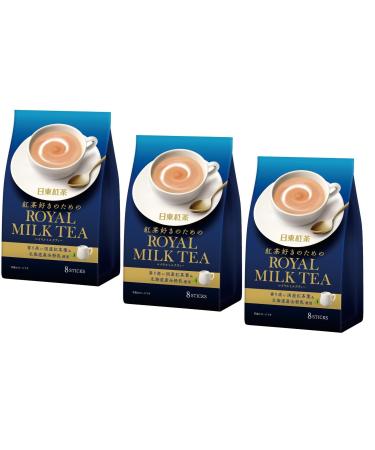 Nittoh Kocha Royal Japanese Instant Milk Tea 8 bags 3 packs pPack