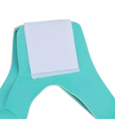 Adults Breathable Anti-Snoring Chin Strap with Jaw Support Belt - Blue Green - Buy Online on SooperMarket.com