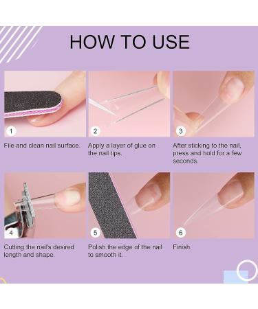 Saviland 40PCS Acrylic Nail Glue | Professional Strong Adhesive for Press On Nails | Long Lasting Stick On Nail Tips Glue - 0.07oz/pc - Buy Online on SooperMarket.com